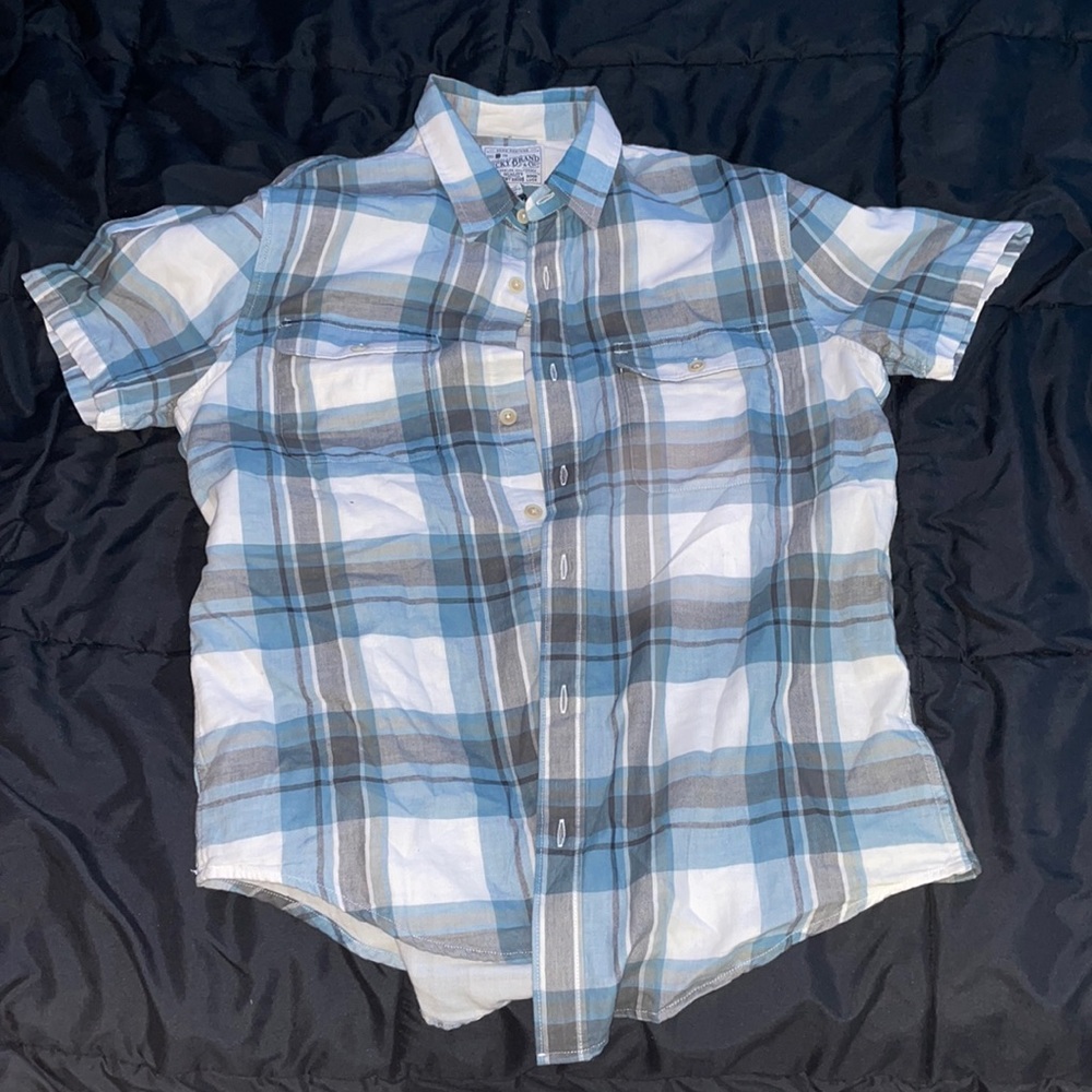 Lucky Brand Short sleeve button down size medium